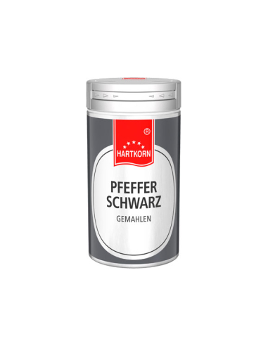 Pfeffer schwarz gemahlen, Gewürzstreuer