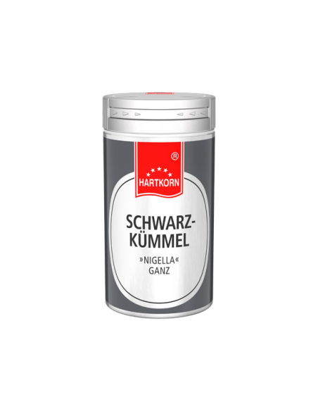 Schwarzkümmel Nigella ganz, Gewürzstreuer