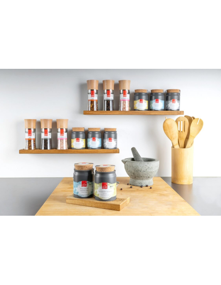 Pfeffer und Salz Keramiktöpfchen Tischset